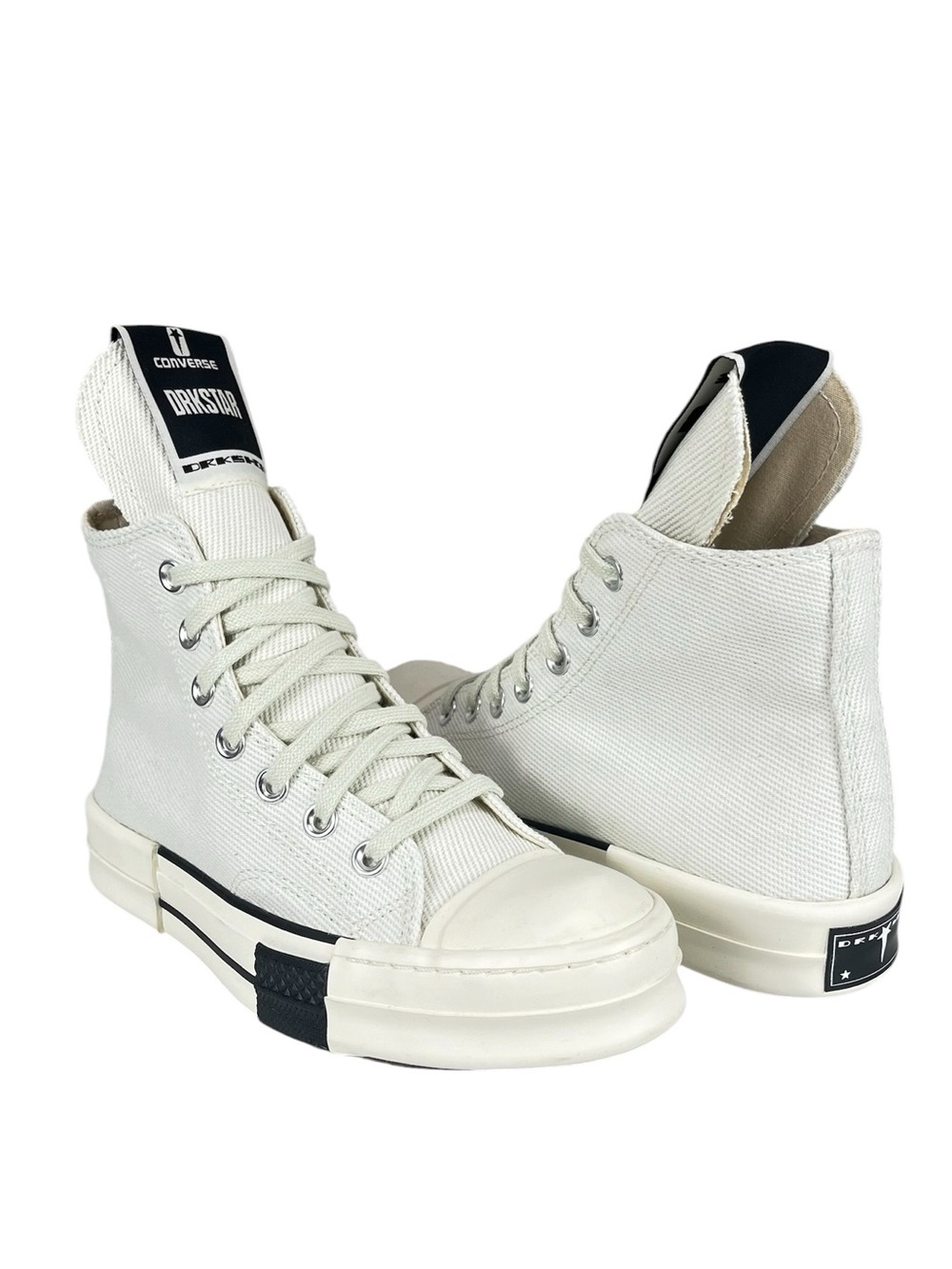 Converse x Rick Owens DRKSHDW DRKSTAR Chuck 70 High White 4.5M / 6.5W